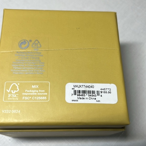 NEW Michael Kors link bracelet. Silver tone. Adjustable two sizes. - Picture 13 of 13